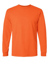 Gildan Unisex Ultra Cotton® Long Sleeve T-Shirt 2400 - Orange