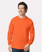 Gildan Unisex Ultra Cotton® Long Sleeve T-Shirt 2400 - Orange