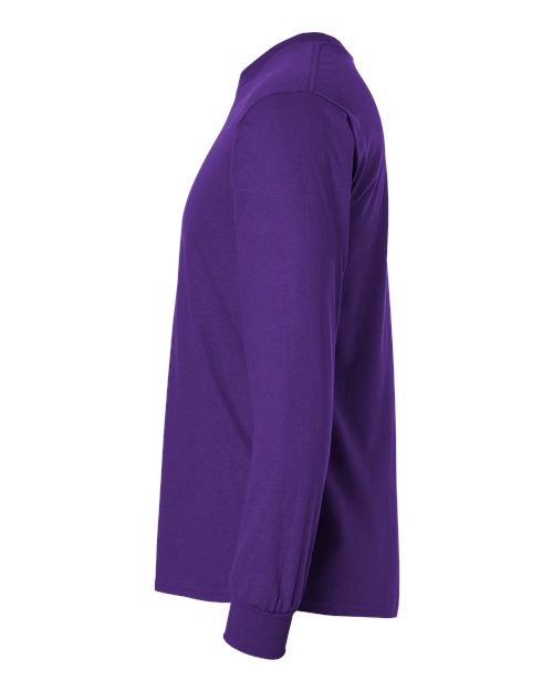 Gildan Unisex Ultra Cotton® Long Sleeve T-Shirt 2400 - Purple