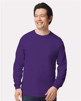 Gildan Unisex Ultra Cotton® Long Sleeve T-Shirt 2400 - Purple