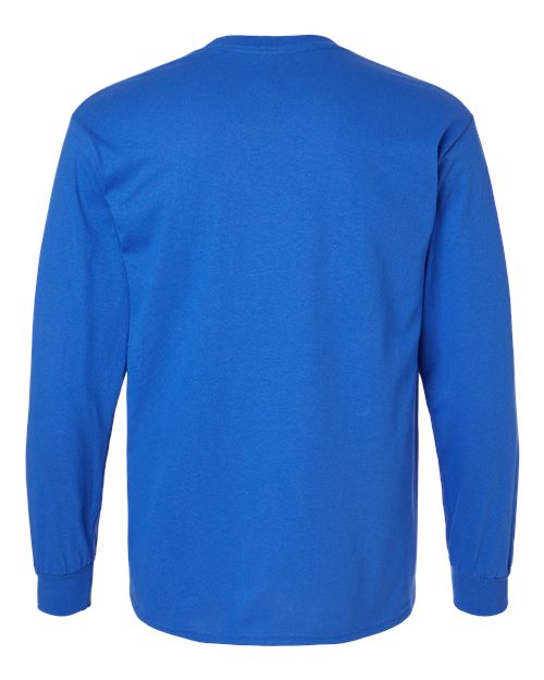 Gildan Unisex Ultra Cotton® Long Sleeve T-Shirt 2400 - Royal