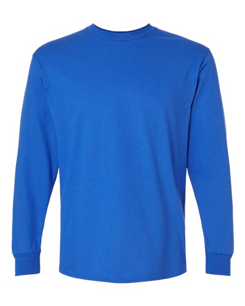 Gildan Unisex Ultra Cotton® Long Sleeve T-Shirt 2400 - Royal