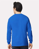Gildan Unisex Ultra Cotton® Long Sleeve T-Shirt 2400 - Royal