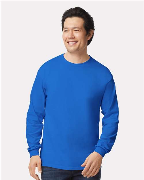 Gildan Unisex Ultra Cotton® Long Sleeve T-Shirt 2400 - Royal