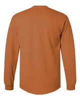 Gildan Unisex Ultra Cotton® Long Sleeve T-Shirt 2400 - Texas Orange