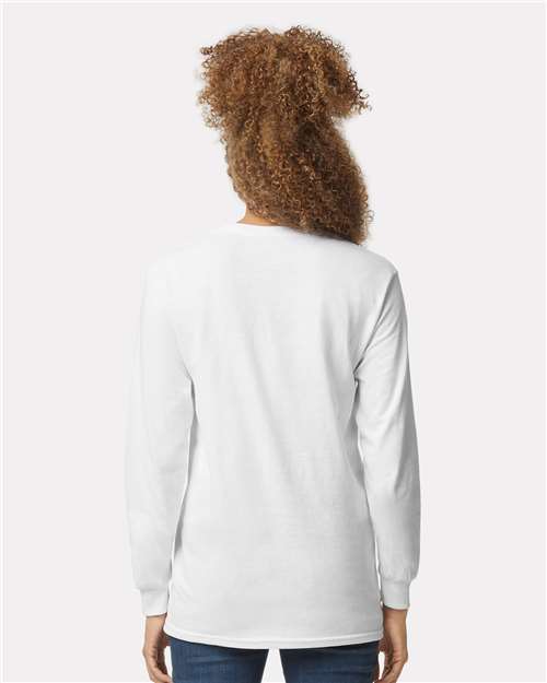Gildan Unisex Ultra Cotton® Long Sleeve T-Shirt 2400 - White