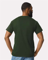Gildan Unisex Ultra Cotton® Pocket T-Shirt 2300 - Forest Green