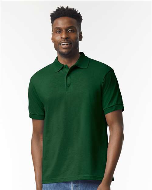Gildan Unisex DryBlend® Jersey Polo 8800 - Forest Green