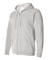 Gildan Unisex Heavy Blend™ Full-Zip Hooded Sweatshirt 18600 - Ash