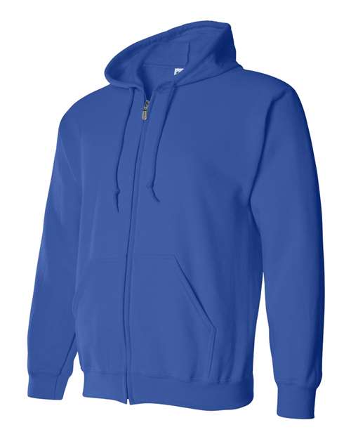 Gildan Unisex Heavy Blend™ Full-Zip Hooded Sweatshirt 18600 - Royal