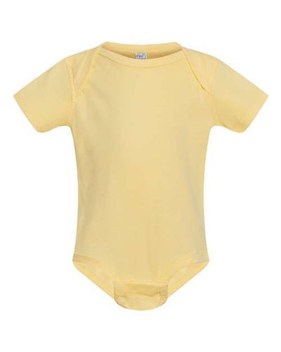 4400 Infant Baby Rib Bodysuit - Banana