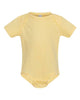 4400 Infant Baby Rib Bodysuit - Banana