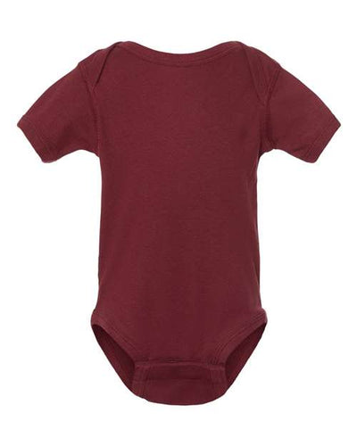 4400 Infant Baby Rib Bodysuit - Maroon