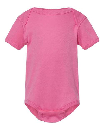 4400 Infant Baby Rib Bodysuit - Raspberry