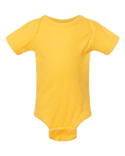 4400 Infant Baby Rib Bodysuit - Yellow