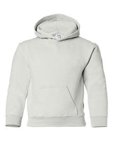 Gildan Youth Heavy Blend™ Hooded Sweatshirt 18500B - White