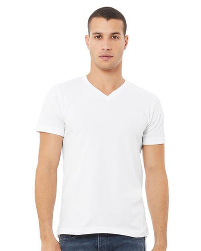 3005 Jersey V-Neck Tee - Ash