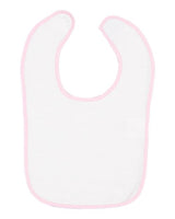 1003R Infant Contrast Trim Terry Bib