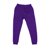 2690 unisex fleece perfect jogger pants purple