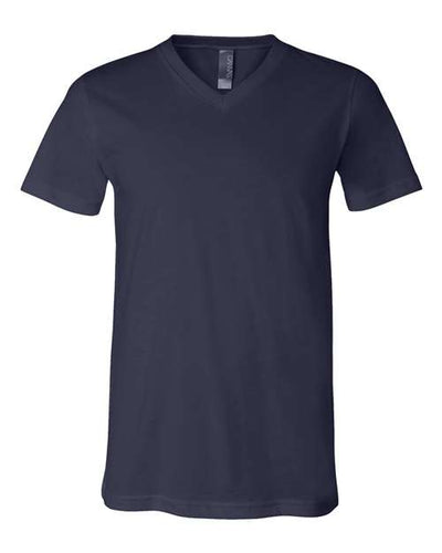 3005 Jersey V-Neck Tee - Navy
