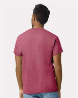 Gildan Unisex Ultra Cotton® T-Shirt 2000 - Heather Cardinal