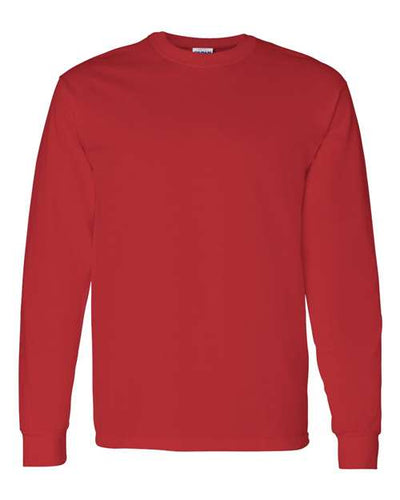 5400 Heavy Cotton™ Long Sleeve T-Shirt - Red