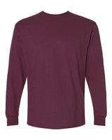 Gildan Unisex Ultra Cotton® Long Sleeve T-Shirt 2400 - Maroon