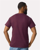 Gildan Unisex Ultra Cotton® Pocket T-Shirt 2300 - Maroon