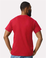 Gildan Unisex Ultra Cotton® Pocket T-Shirt 2300 - Red