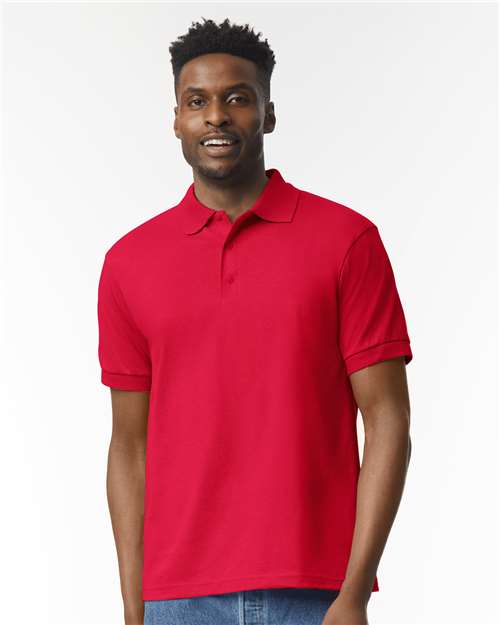 Gildan Unisex DryBlend® Jersey Polo 8800 - Red