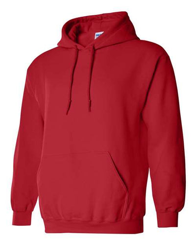 Gildan Unisex Heavy Blend™ Hooded Sweatshirt 18500 - Red