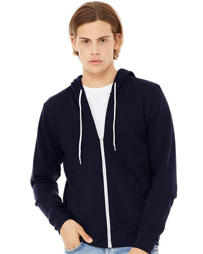 3739 Unisex Sponge Fleece Full-Zip Hoodie Sweatshirt