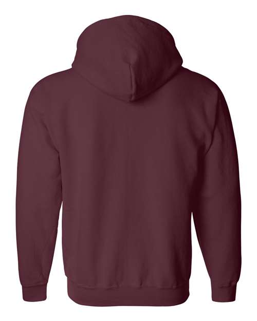Gildan Unisex Heavy Blend™ Full-Zip Hooded Sweatshirt 18600 - Maroon