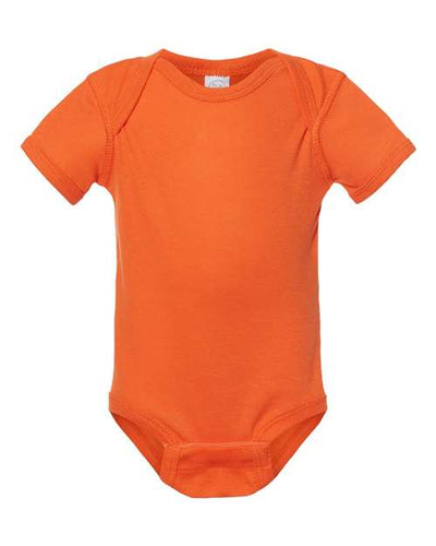 4400 Infant Baby Rib Bodysuit - Orange