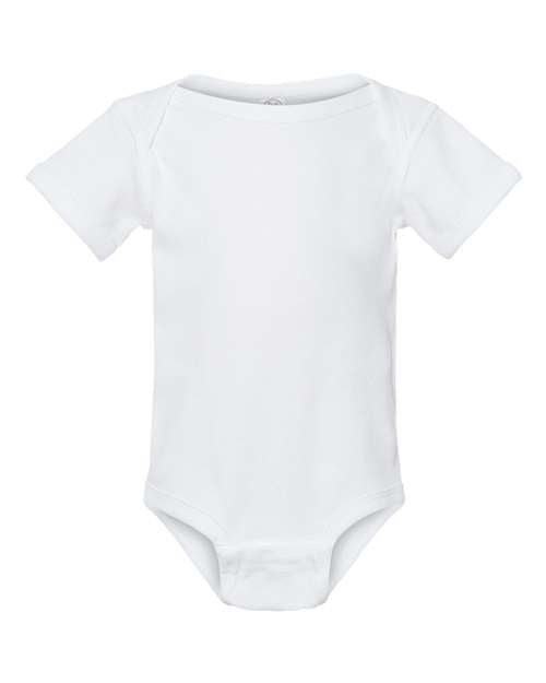 4400 Infant Baby Rib Bodysuit - White