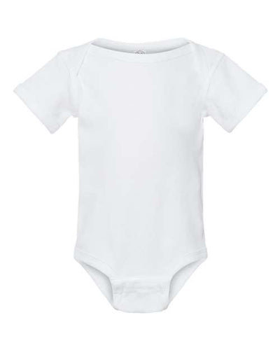 4400 Infant Baby Rib Bodysuit - White