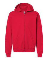 Gildan Youth Heavy Blend™ Full-Zip Hooded Sweatshirt 18600B