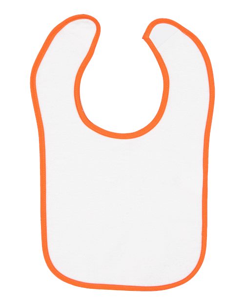 1003 Infant Contrast Trim Terry Bib