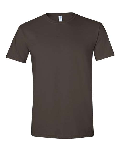 64000 Men's Softstyle® T-Shirt - Dark Chocolate