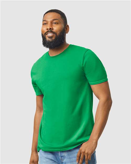 64000 Men's Softstyle® T-Shirt - Irish Green