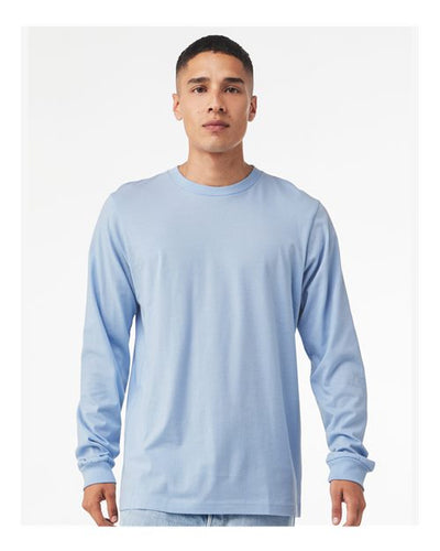 3501 Jersey Long Sleeve Tee - Baby Blue