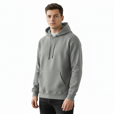 CVC 9 oz Heavy Duty Unisex Cut Pullover Hoodie