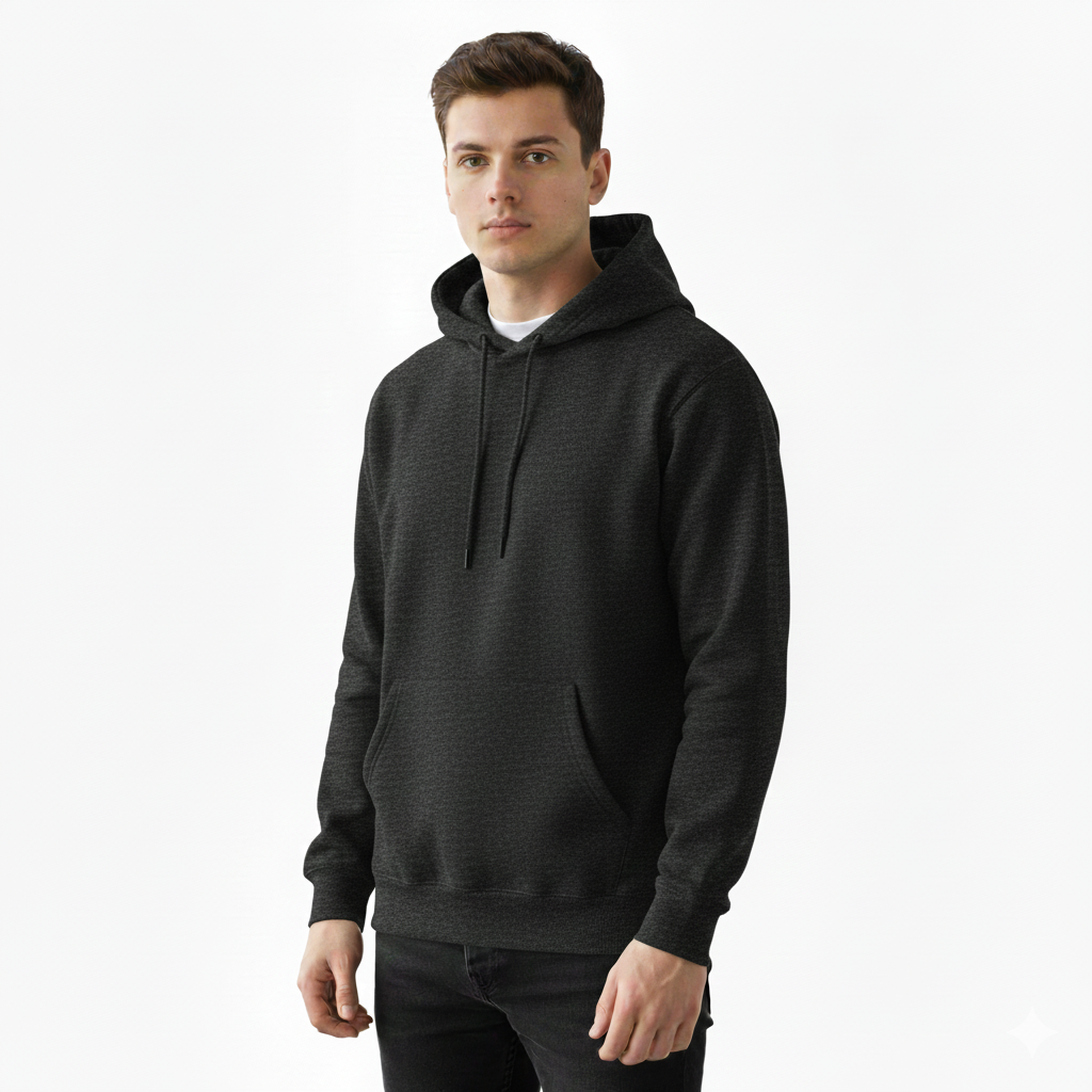CVC 9 oz Heavy Duty Unisex Cut Pullover Hoodie