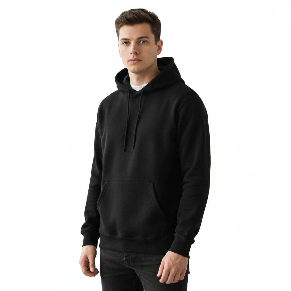 CVC 9 oz Heavy Duty Unisex Cut Pullover Hoodie
