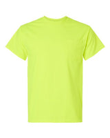 Gildan Unisex Ultra Cotton® Pocket T-Shirt 2300 - Safety Green