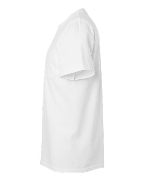 Gildan Unisex Ultra Cotton® Pocket T-Shirt 2300 - White