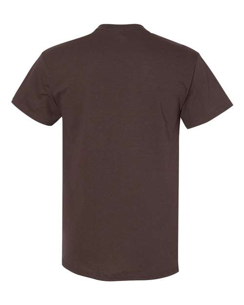 Gildan Unisex Heavy Cotton™ T-Shirt 5000 - Dark Chocolate