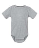 4400 Infant Baby Rib Bodysuit - Heather