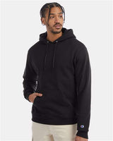 S700 Men's Powerblend® Hooded Sweatshirt - Black