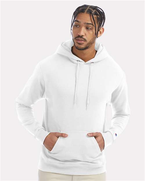S700 Men's Powerblend® Hooded Sweatshirt - White